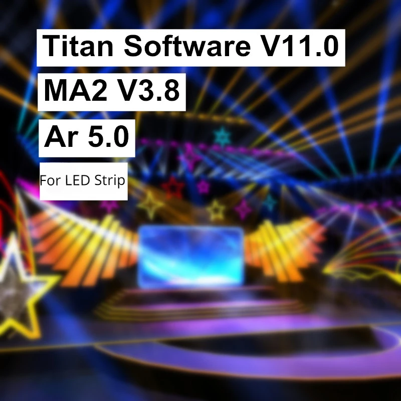 Multi Softwares Dongle USB Led Strip Leds Screen Stage Light MA2 Titan Software Arkaos5 4in1 or 8in1