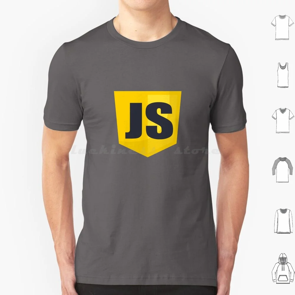 Camiseta Js Language talla grande 100% algodón Js Java Script Java código de programación de computadora idioma Linguagem Programa? ? O Código