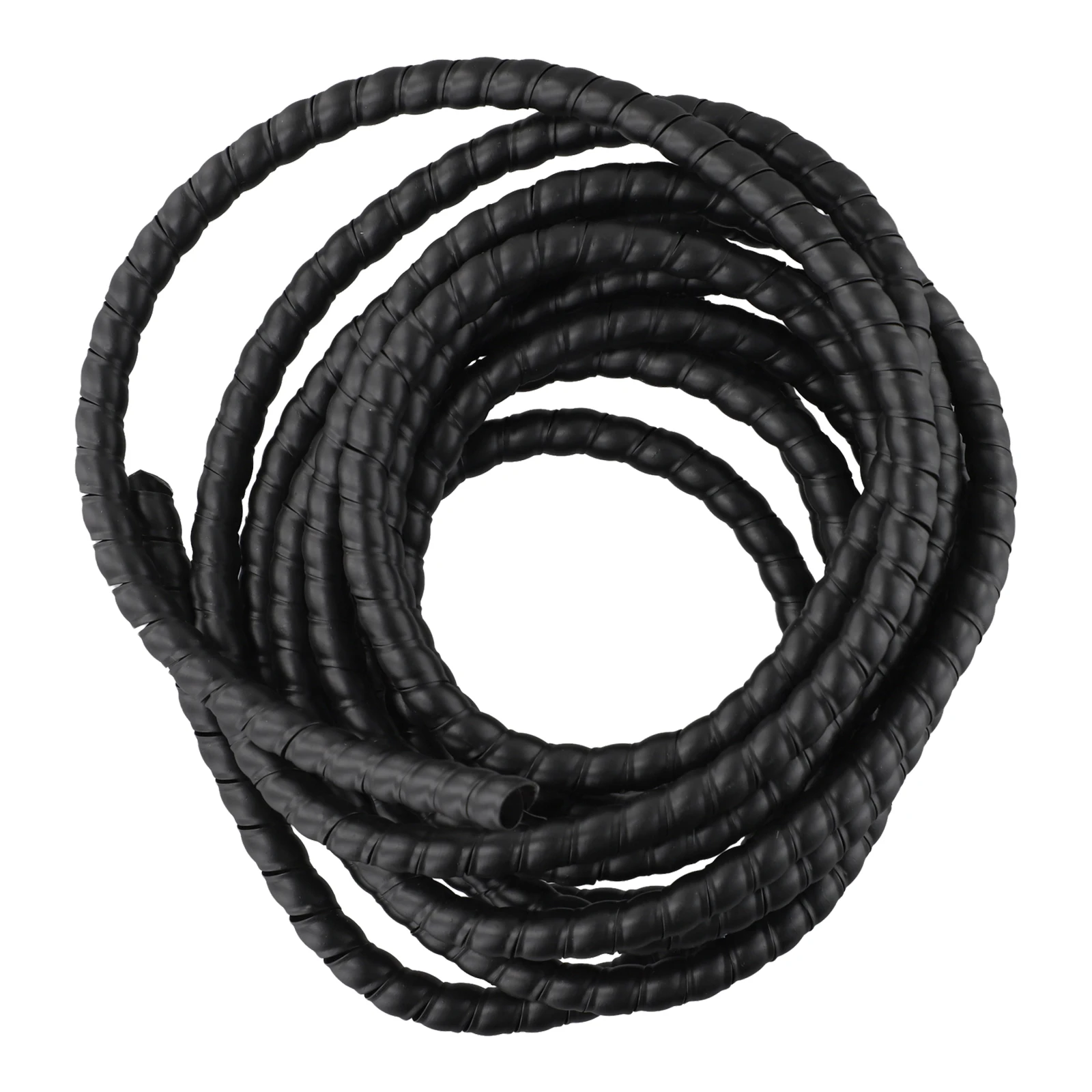 Flexible and Lightweight Black Hose Guard 12mm Diameter 5m Length Suitable for Heavy Plant Forestry Applications