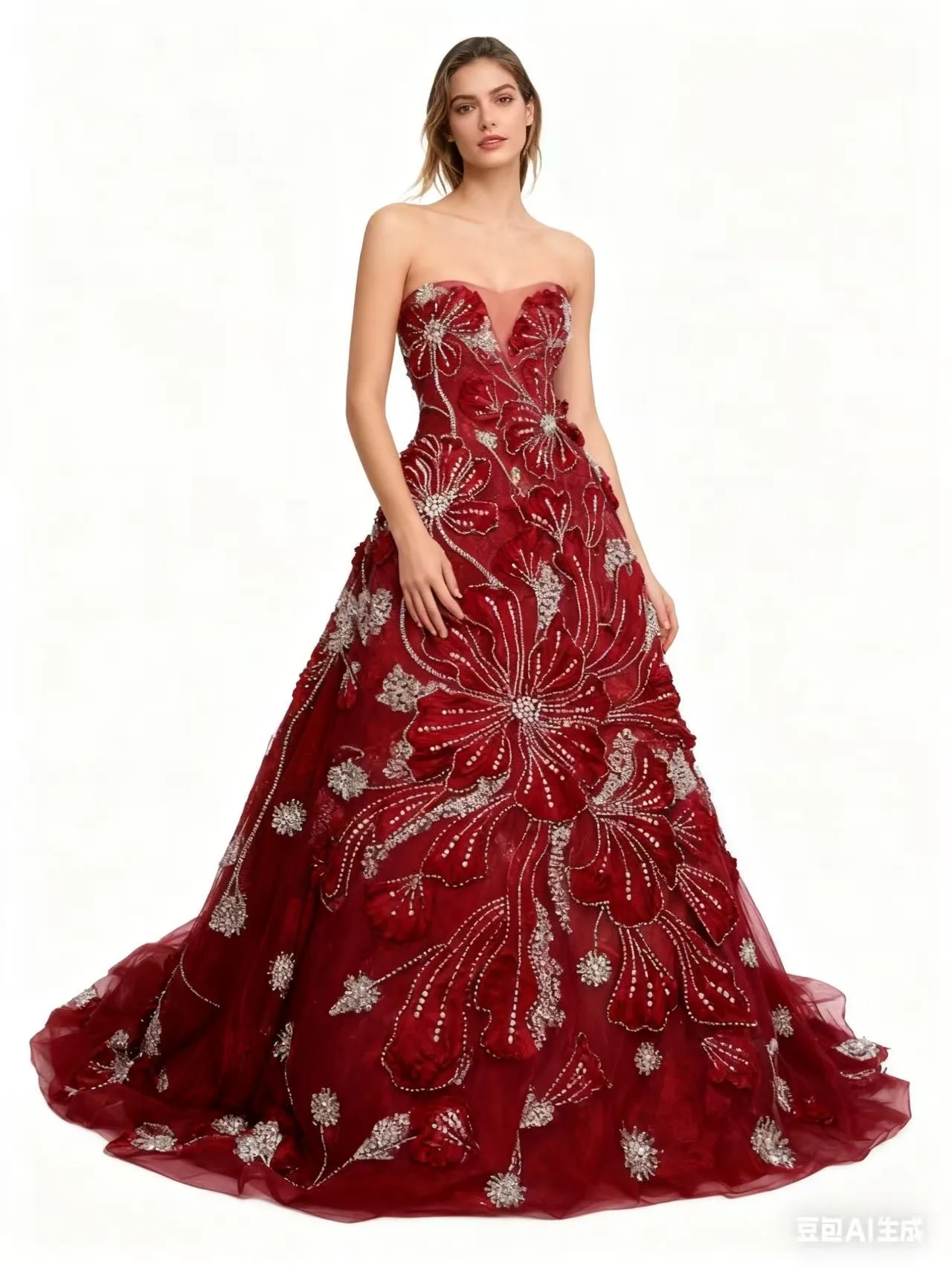 

Luxury African Sequins Beaded Lace Fabric High Quality Groom Nigerian Wedding Bridal Embroidery French Tulle Material Party