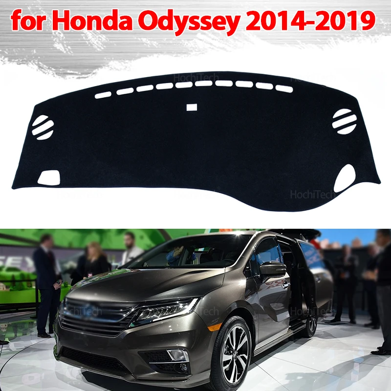 For Honda Odyssey 2014-2019 JDM Model RC1 RC2 Dashboard Cover Board Anti-Slip Mat Protect Pad Accessories Sunshade Carpet Rug