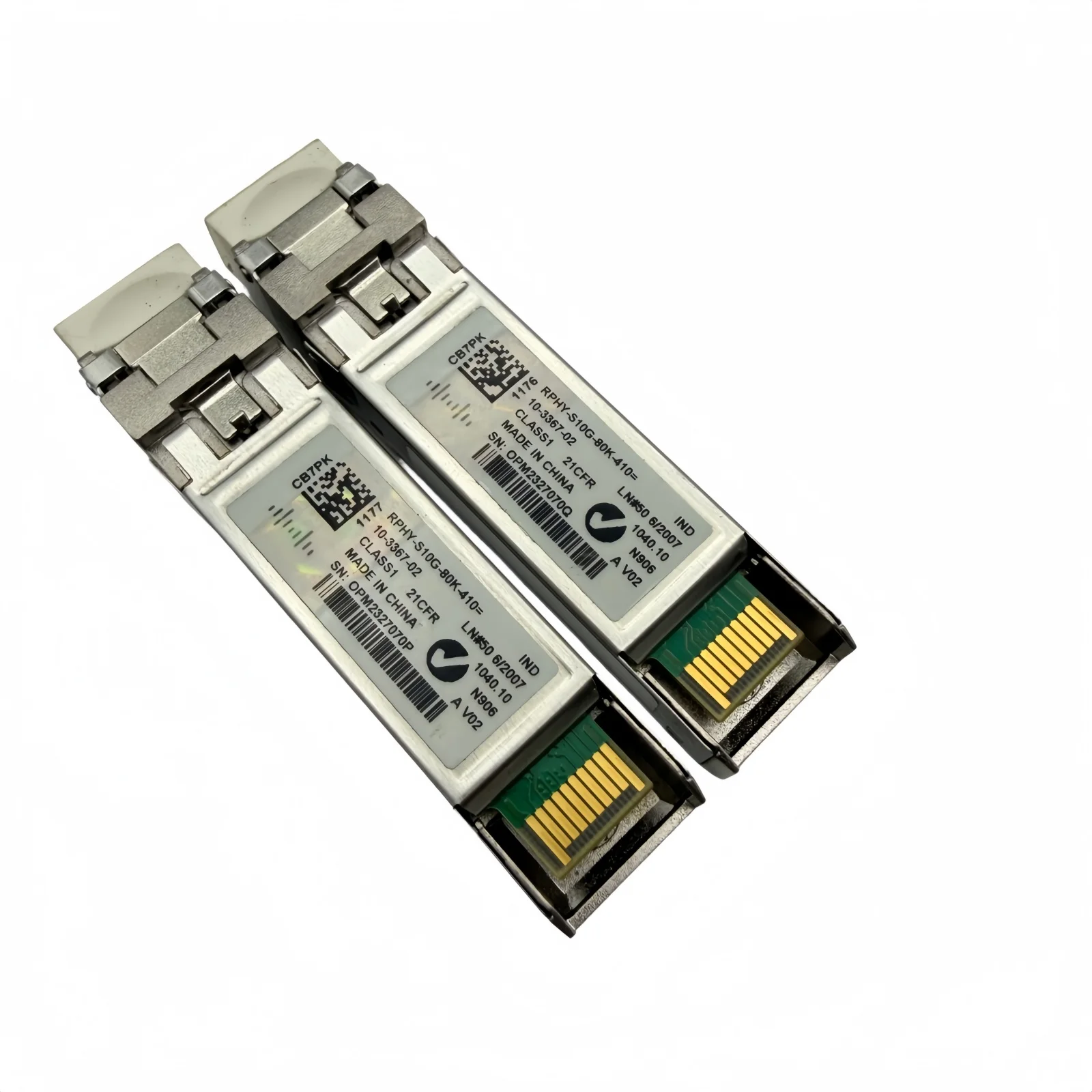 For Cisco RPHY-S10G-80K-410= SFP+ 10G Optical Transceiver Module 10-3367-02 Class1 Fiber Module for Network Switch Router