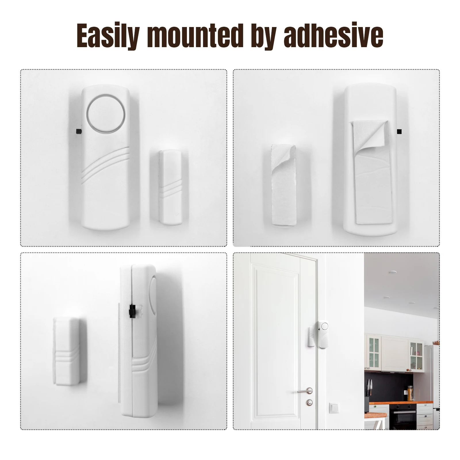 HOT Wireless Door Alarm With Remote Control Anti-Theft Door And Window Security Alarms Home Security Sensor Burglar Alarms