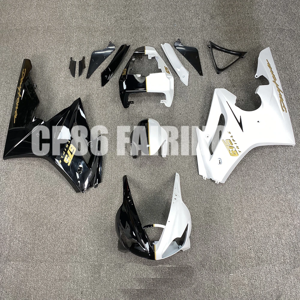 Nowy ABS całe zestawy obudowy do motocykla dla Triumph Daytona 675 2006 2007 2008 pełna nadwozie akcesoria czarne białe owiewki