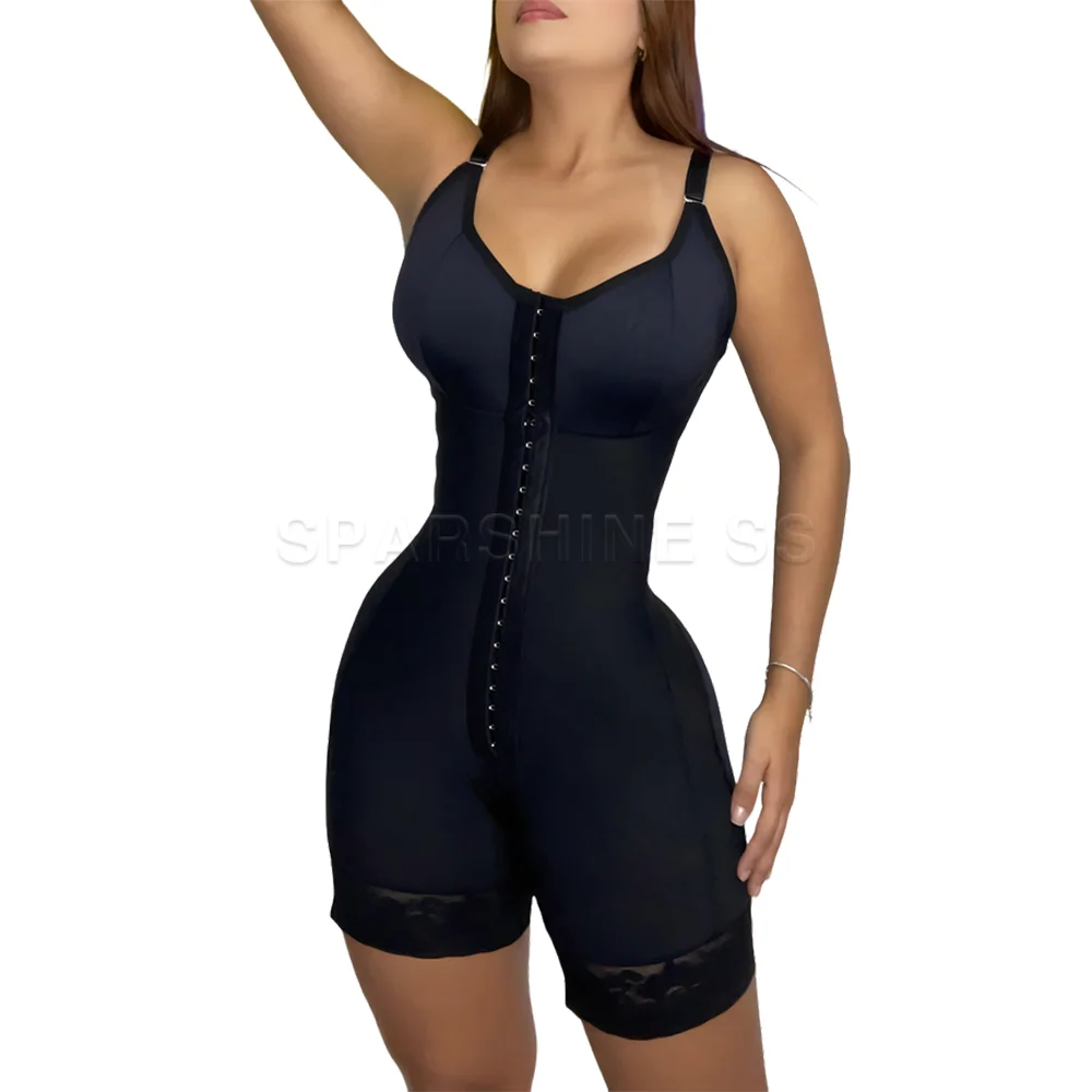 Women Faja Bodysuit Shapewear Full Body Shaper Waist Trainer Abdominal Tightening Postpartum Recovery or Lose Weight Corset