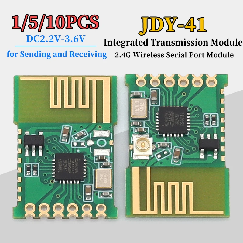 JDY-41 2.4G Wireless Serial Port Module for 2.4G Remote Control Switch Transparent Transmission