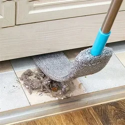 Spazzola per spolverino telescopica per la pulizia della casa manico lungo Mop Gap detergente per la polvere strumento per spazzola per divano da comodino accessori per la cucina