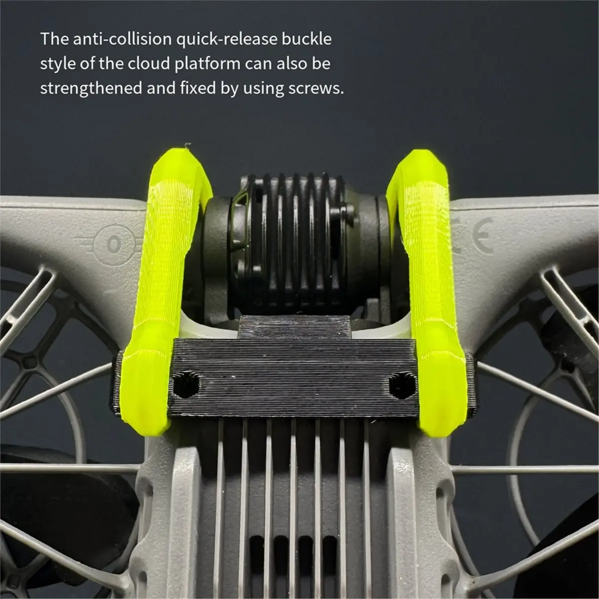 

For DJI Neo 2 Anti-Collision Protector Gimbal Bar Collision Bumper Protection Bar 3D Printed Antenna Cover Green
