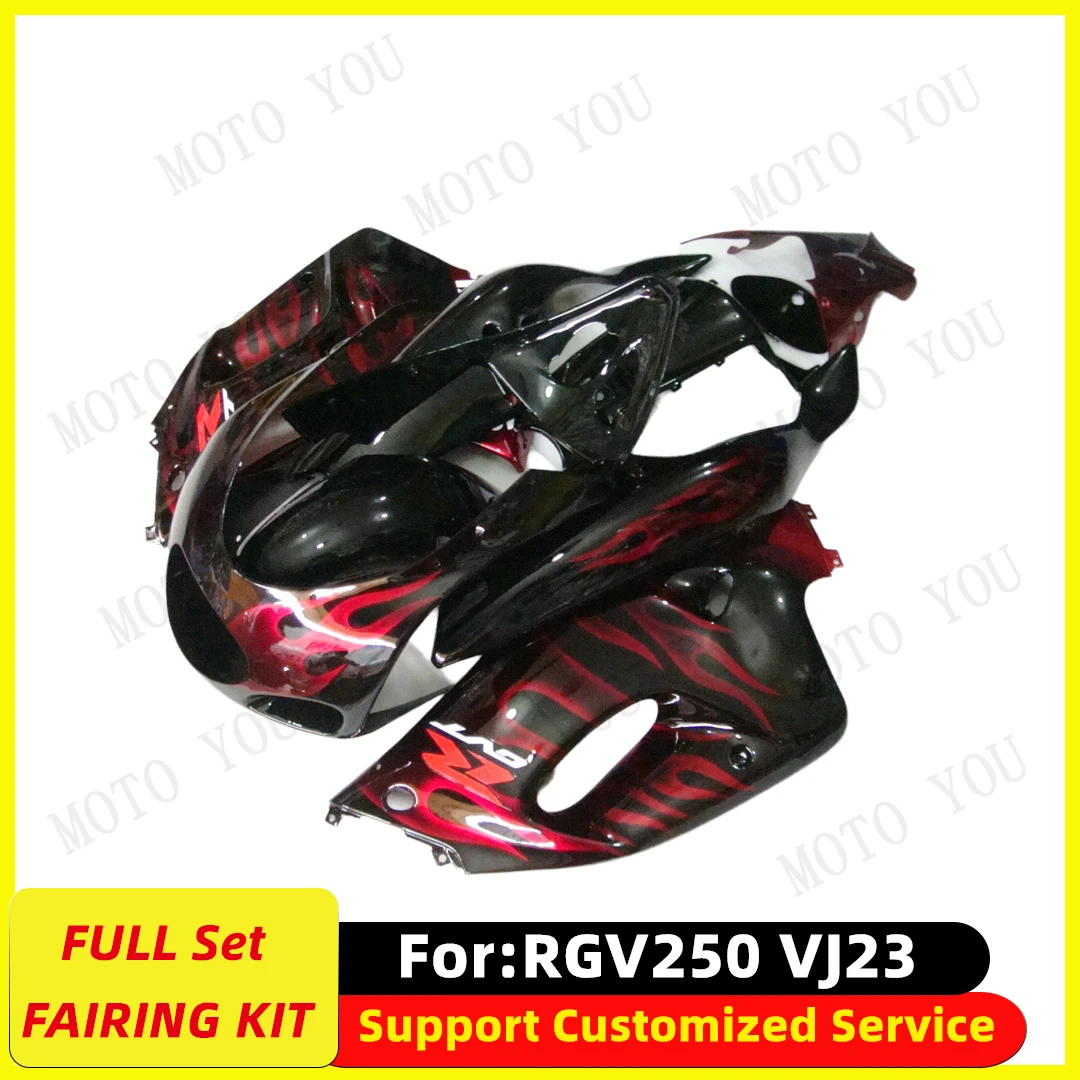 يصلح ل RGV250 VJ23 1995 - 1996 هدية كاملة هيكل السيارة عدة لوحة مجموعة RGV 250 VJ 23 RGV23 Fairings أطقم