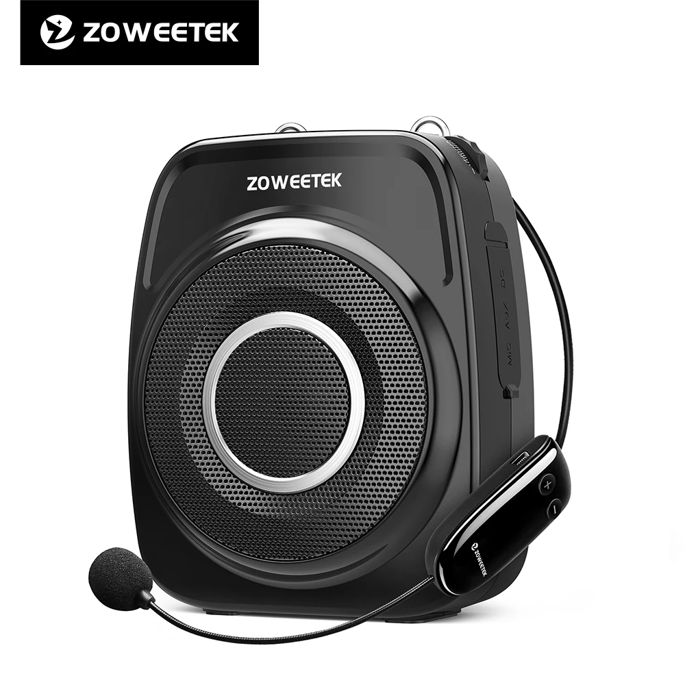 Zoweetek Voice Amplifier Bluetooth Speaker with Wireless Microphone for Teacher