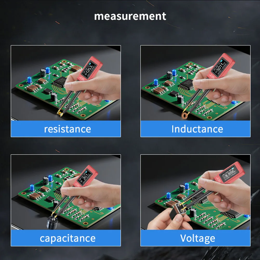 ZT-MD2 Intelligent Digital Clamp Meter LCR Tester For SMD Component Resistance Capacitance Inductance Measurement Tool view 4