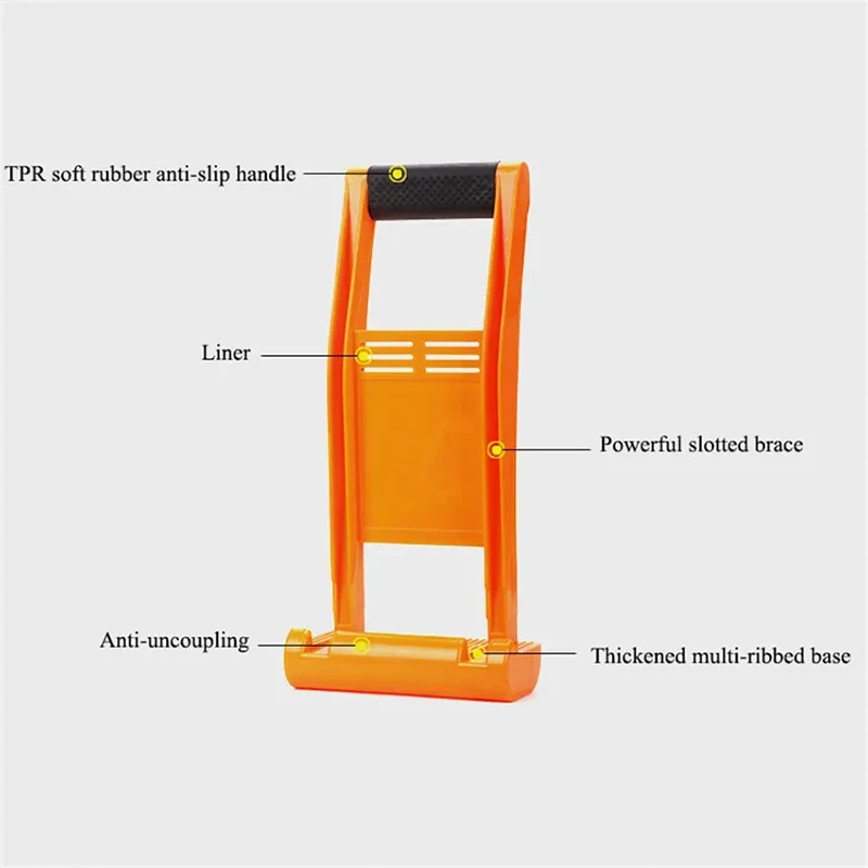 1PC 80Kg Handling Lifter ABS Panel Carriers Multifunction Wooden Panel Board Lifter For Glass Gypsum Plate Handling Wrench Tool