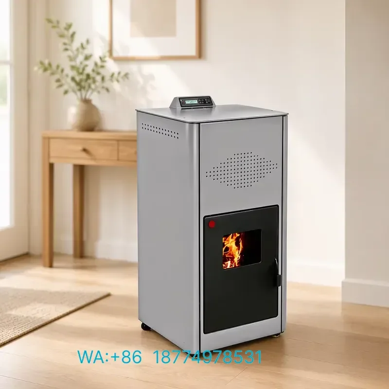 for Modern Indoor Eco Friendly Durable Hydro Pellet Boiler PG 300 Automatic Feeding Wood Biomass Hydronic Stove House