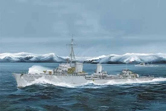 Trumpeter 05321 1/350 Scale  Z Class Destroyer  Z25 Z-25 Ship Assembly Plastic Handcraft Model Building Kit