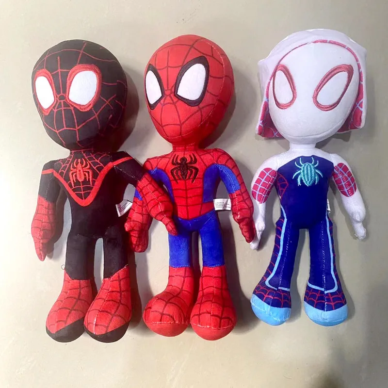 

Hot Sell Marvel 30cm Parallel Universe Avengers Spider Man Iron Man Hulk Captain Plush Toy Doll Holiday Gift For Children