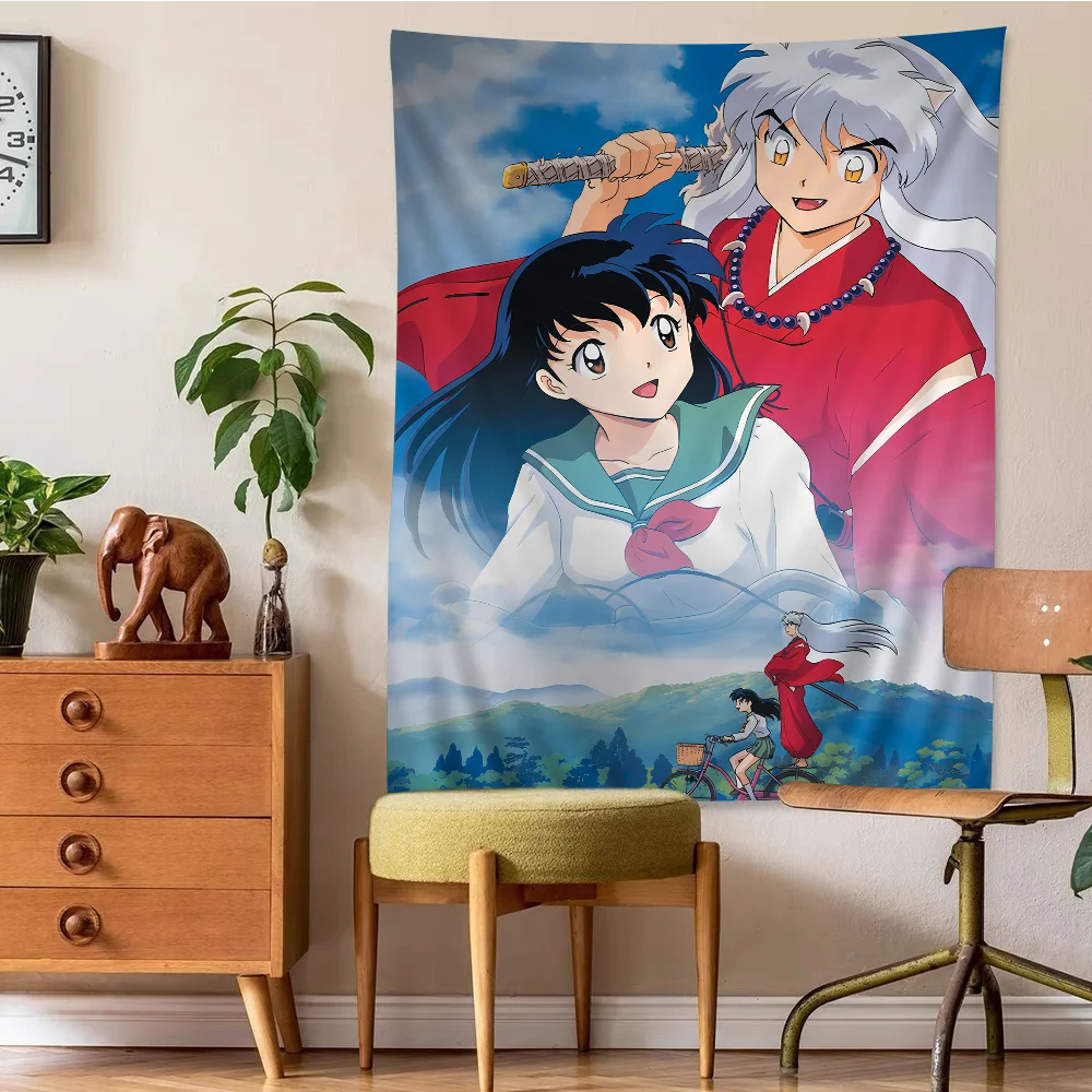 Anime Inuyasha Self-adhesive Art Poster Whitepaper Prints Posters Artwork Home Decor