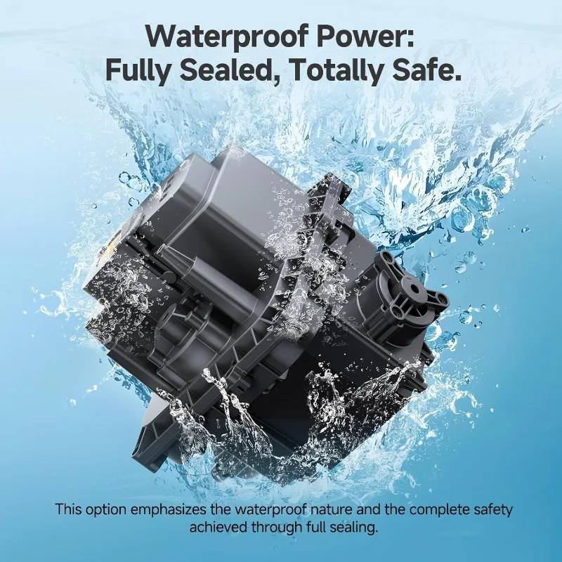 Pool Vacuum for Above Ground Pool & Inground Pools, Smart Navigation Robtic Pool Cleaner with Up to 180 Mins Run time & 2150 Sq.