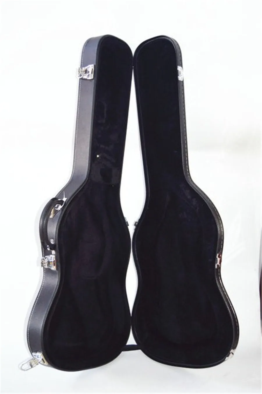 Classic black hardshell electric guitar case P S electric guitar case Leather case Piano case