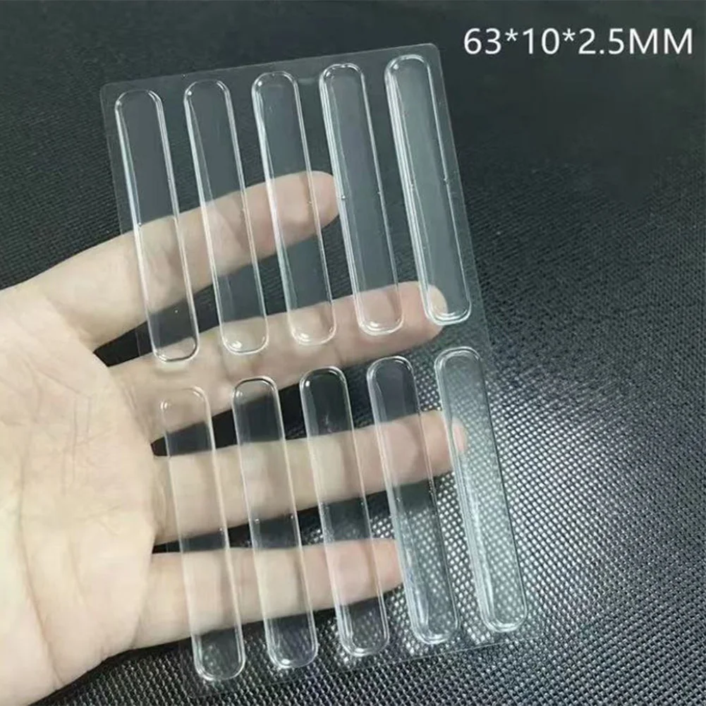 ABKS-50Pcs 자동차 도어 핸들 보호대 스티커 PVC 범퍼 스트립 자동차 전문