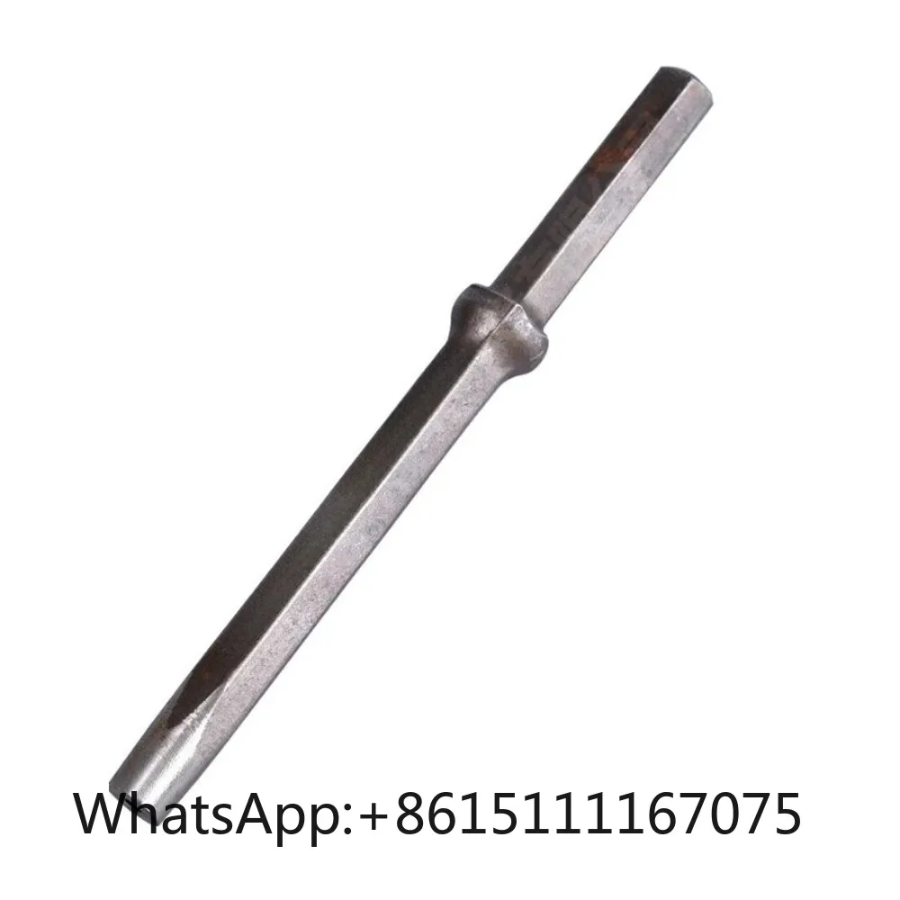 1 Pack Mining Pneumatic Rock Drill Accessories, Universal Drill Bit & B22 Tunnel Gun Drill Rod Mining Pick Combo
