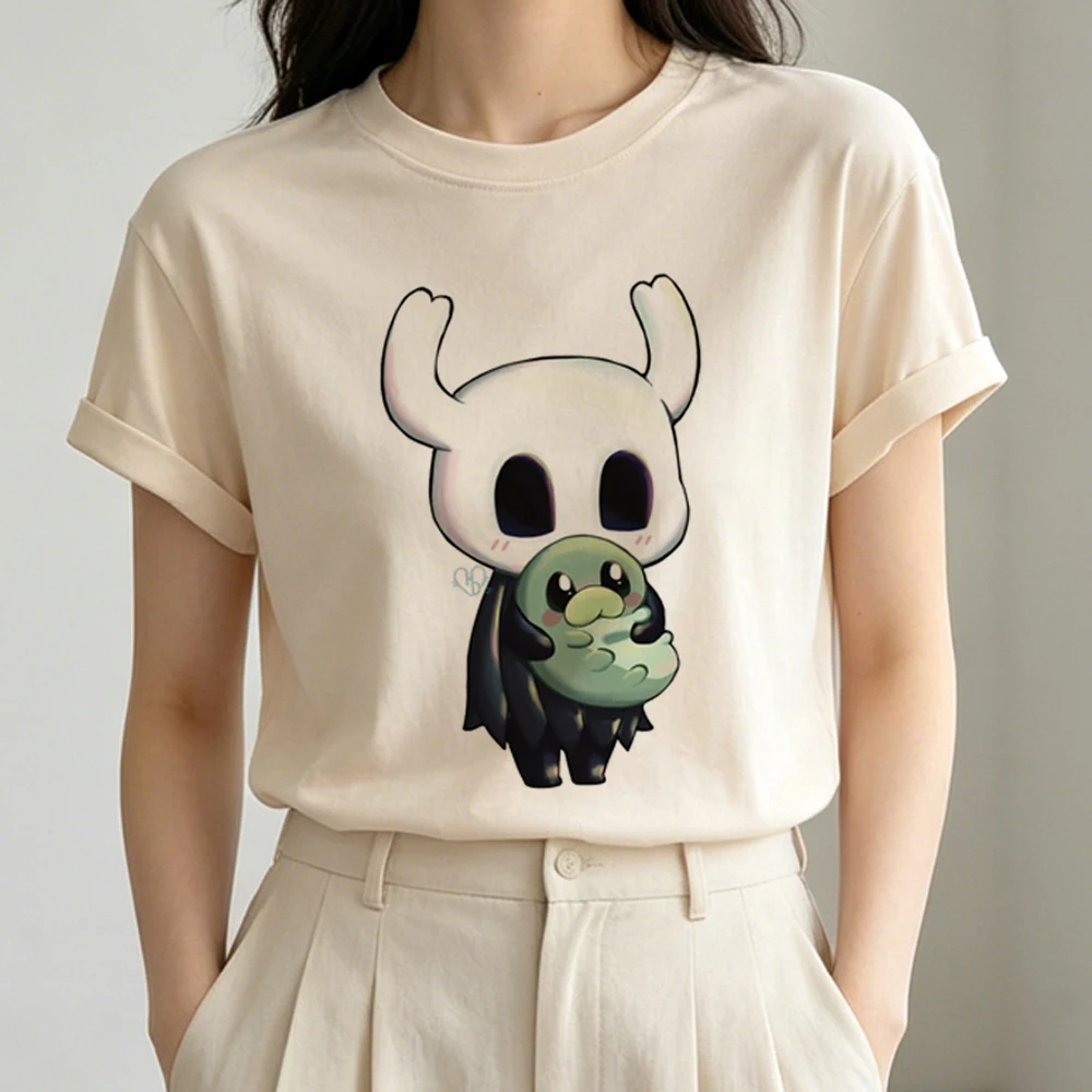 Hollow Knight t-shirt teen summer aesthetic japan scene  shirt Psychedelic streetwear clearance sales anime alternative