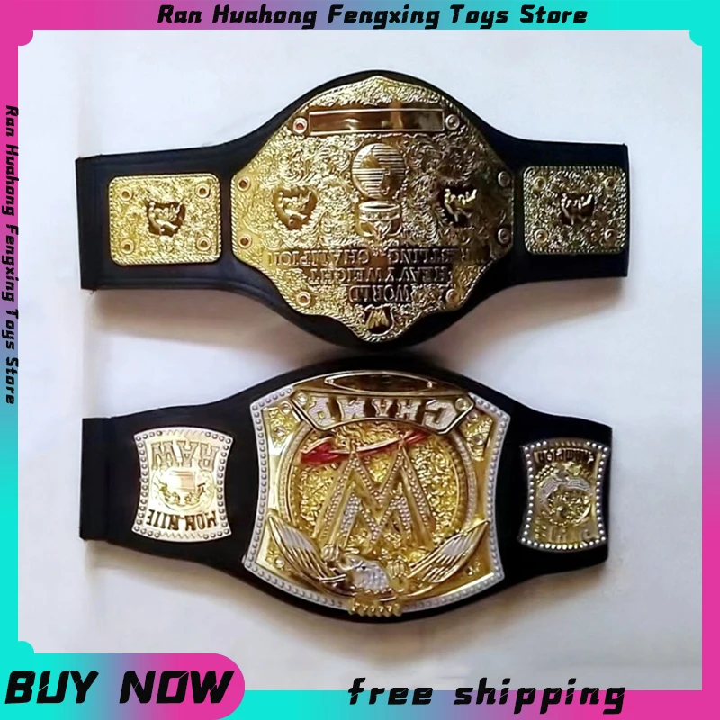 Wwe Boxing Champion Gold Belt Wwe Championship Belt Characters Occupation Wrestling Gladiators Belt Cosplay Toys Halloween Gift