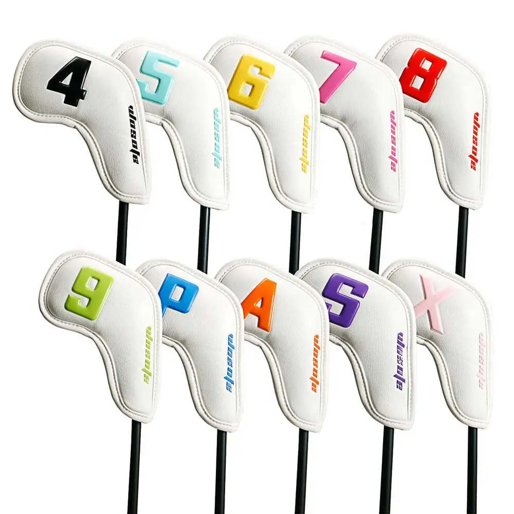 

Set Golf Training Equipment Magic Tape Protector Case Golf Iron Headcover Golf Headcovers Golf Head Cover Golf Club Cover