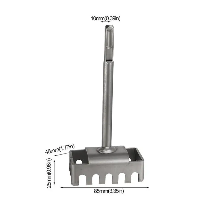 Taglierina per scanalature quadrate Strumento oscillante per cartongesso Taglierina per scanalature precisa per scatole elettriche Sega ritagliata per perforatrice quadrata creativa