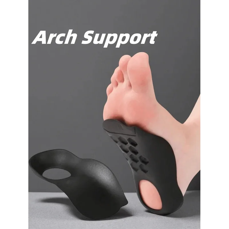 Orthotic Insoles For Flat Feet O-Shaped Legs And Plantar Fasciitis - Unisex Arch Support Shoe Inserts
