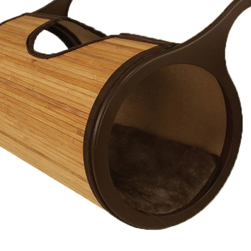 

Reasonable price comfortable cat bed with bamboo