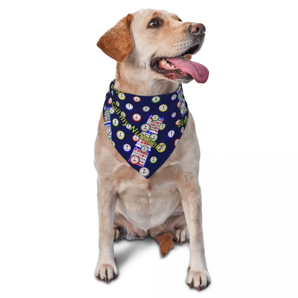 Creative Best Play Bingo Game For Bingo Players Pet Bandana Pet Scarves Neck Decor Pet Triangle Bibs For Cats Puppies