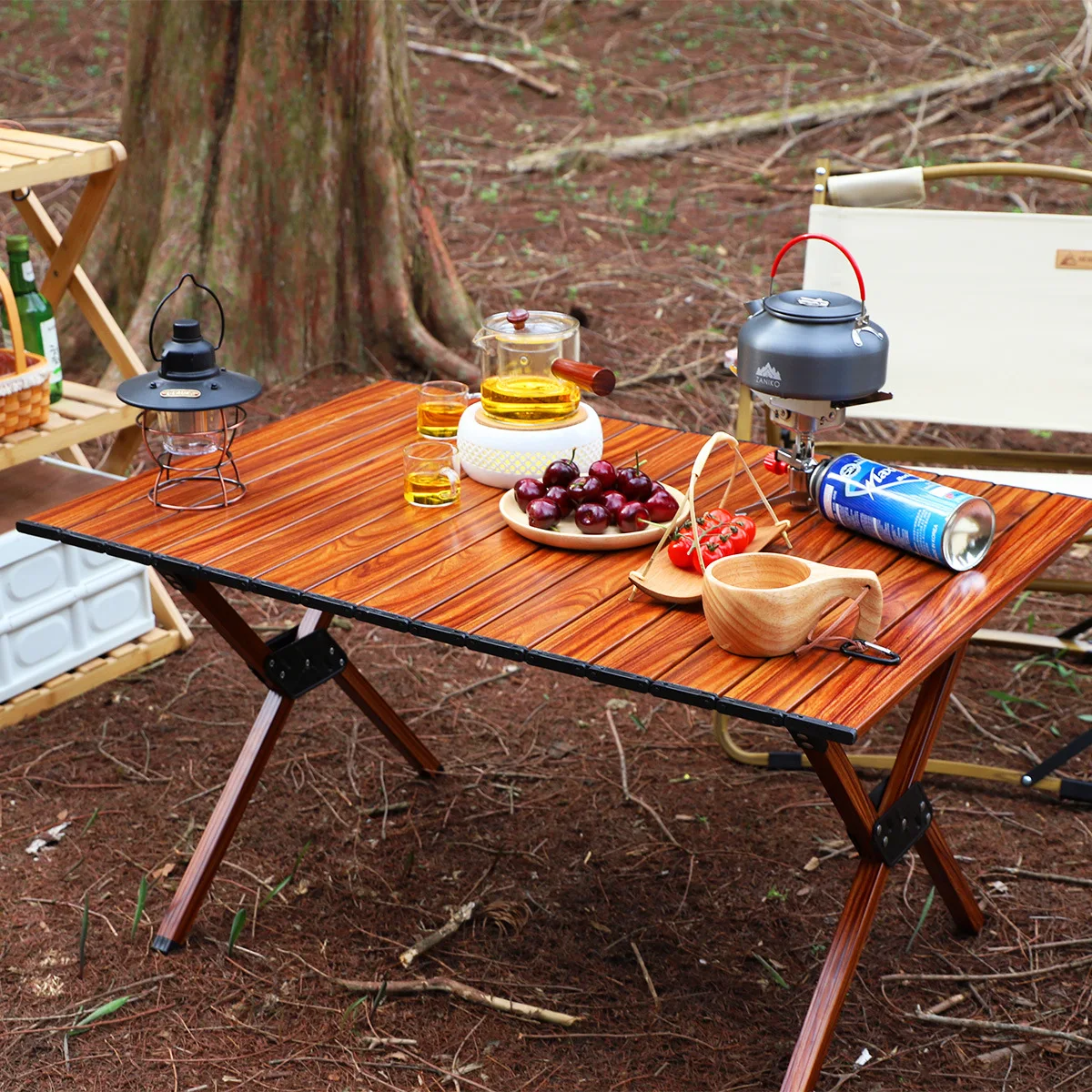 

Foldable Table for Camping, Portable Desk, Ultralight Aluminum, Coffe Tables, Hiking, Fishing Supplies, Barbecue Table