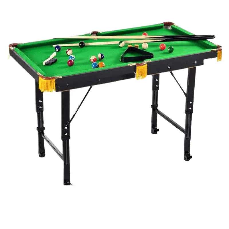 *Pool table Household children's large adult standard mini billiard folding family indoor toys Small billiard table