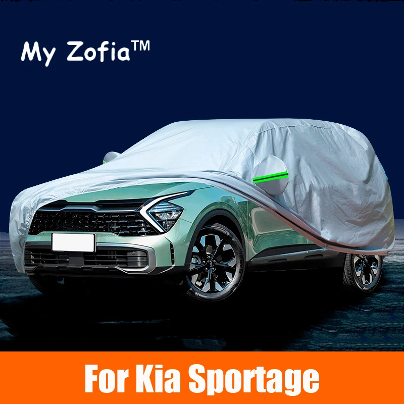 

For Kia Sportage NQ5 2022 2023 2024 2025 Full Car Covers Outdoor Sun Anti UV Rain Snow Dust Protection Oxford Cloth