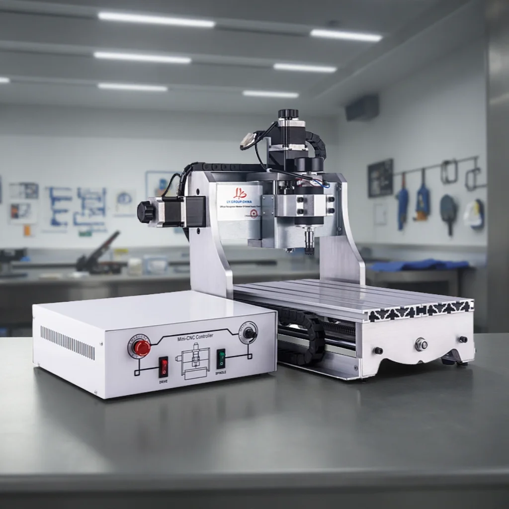 Mini Desktop Router Engraver 3020 300W Upgrade 500W Spindle Metal Wood Acrylic Milling Drilling Carving Machine 3 4 Axis