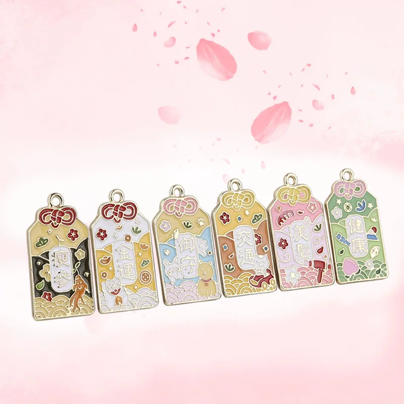

10pcs Diy Jewelry Accessories Alloy Day System Wind Fun Lovely Girl Praying Royal Guard Small Fresh Ins Pendant Material Charms