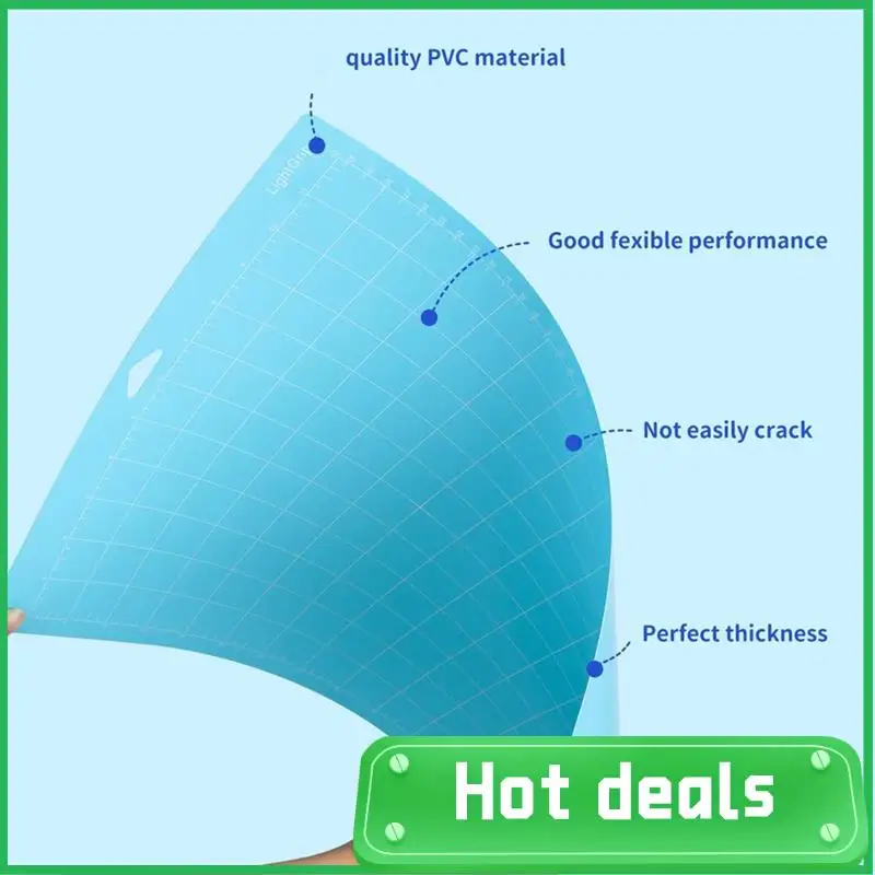 LUDA 3 упаковки ковриков для резки, коврик для машины для надписей, самовосстанавливающийся, вращающийся коврик для резки для шитья 12X12 дюймов