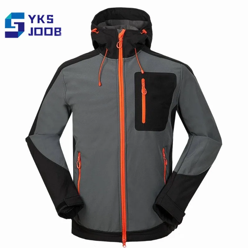 

Outdoor Softshell Hiking Jacket Men Camping Treking Climbing Interchange Jackets Male Thermal Wear-resisting Windproof Chaquetas