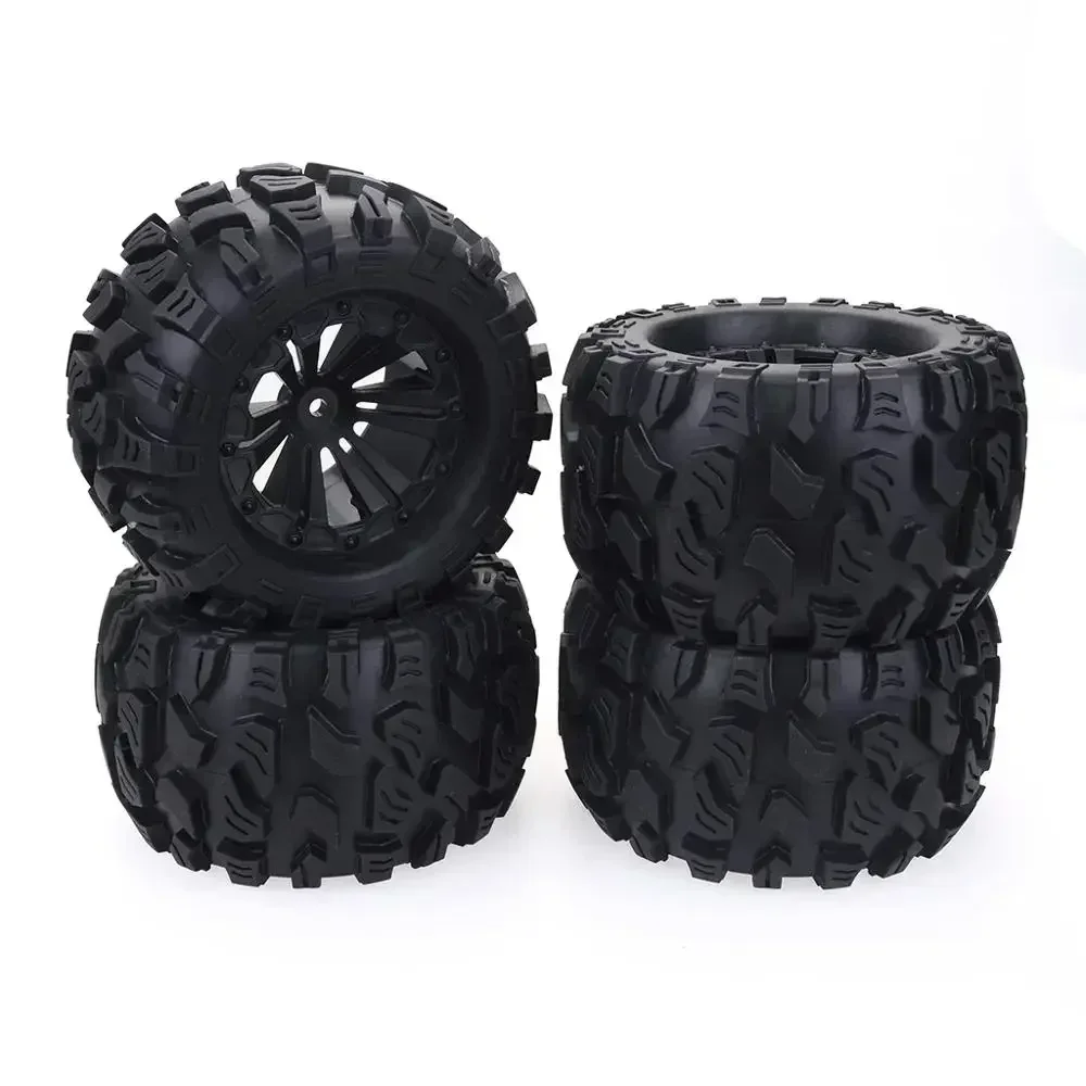 

4 шт. 125 мм 1/10 для шин и колес Monster Truck Hex 12 мм для Trxs Tamiya Kyosho HPI HSP Savage XS TM Flux LRP