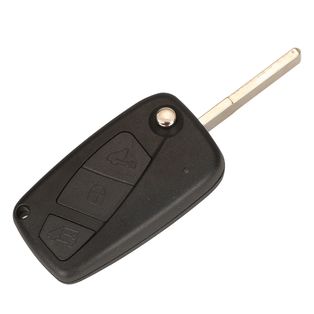 Jingyuqin 2 3 Tasten Flip Folding Fernbedienung Auto Schlüssel Shell Fall Für Peugeot Boxer Für Citroen Relais Für Fiat Ducato SIP22 schlüssel Klinge