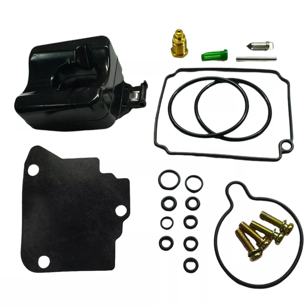 Outboard 75HP 80HP 90HP 100HP Carburetor Rebuild Kit Includes 18-7743 67F-W0093-02-00 and 67F-W0093-01-00 Components