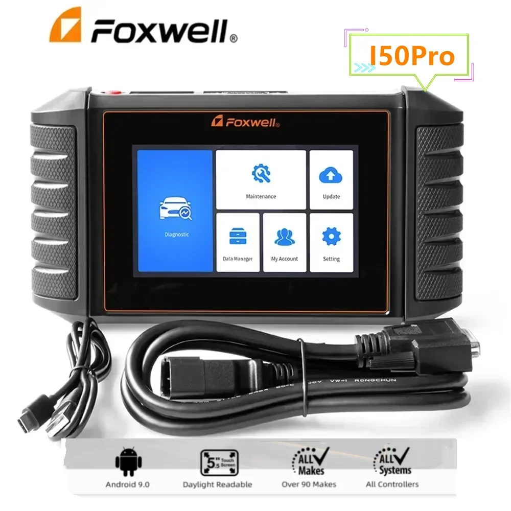 Foxwell I50Pro Newly Developed Diagnostic Scanner I50 Pro All-System & All-make Scanner with Special Functions update of NT650