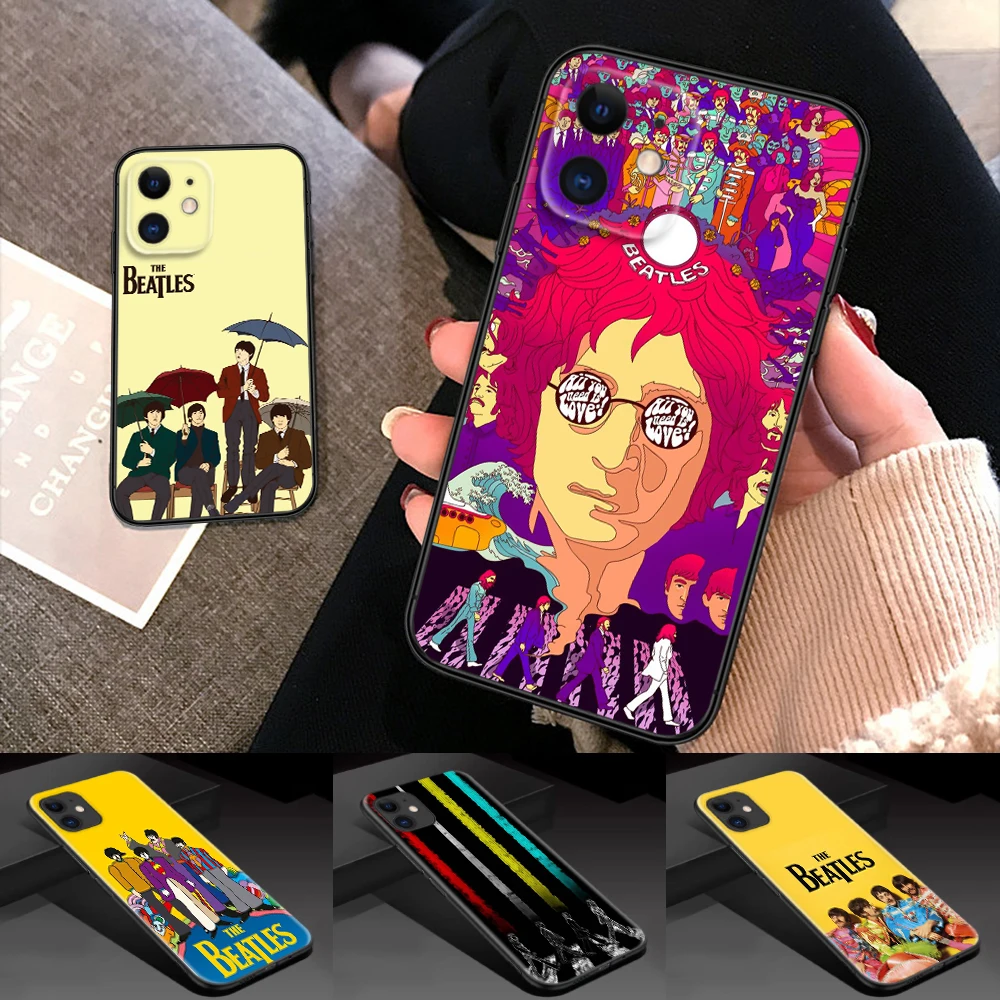 G85 The B-Beatles Soft Silicone Case for Samsung S9 Plus S10 S10E S20 Fe Lite S21 S22 S23 S30 Ultra