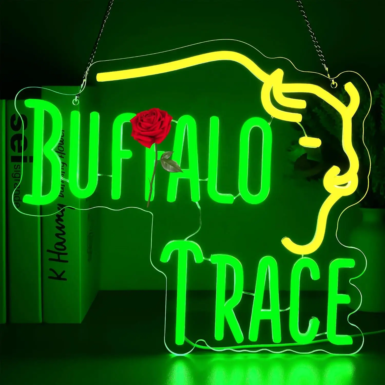 

Whisky Neon Sign for Wall Decor Whisky Neon Light for Man Cave Dimmible LED Light Up Sign for Bar Pub Restaurant Office Gift