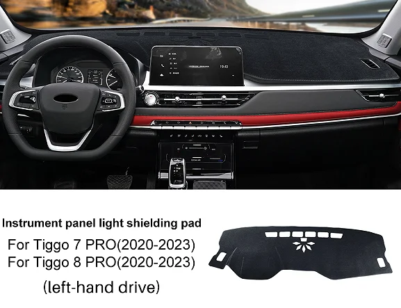 

Car Dashboard Cover For Chery Tiggo 7 8 Pro 2020-2023 Dash Mat Board Pad Carpet Dashmat Anti-UV Mats Auto Interior Accessories