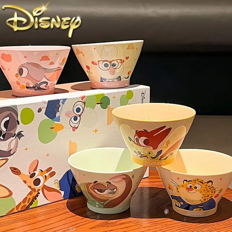 

Керамическая посуда с героями мультфильмов «Зверополис» в стиле Дисней, милая тарелка Джуди, Ник, домашняя миска для риса, кружка для пары, подарок на день рождения, рождественские подарки