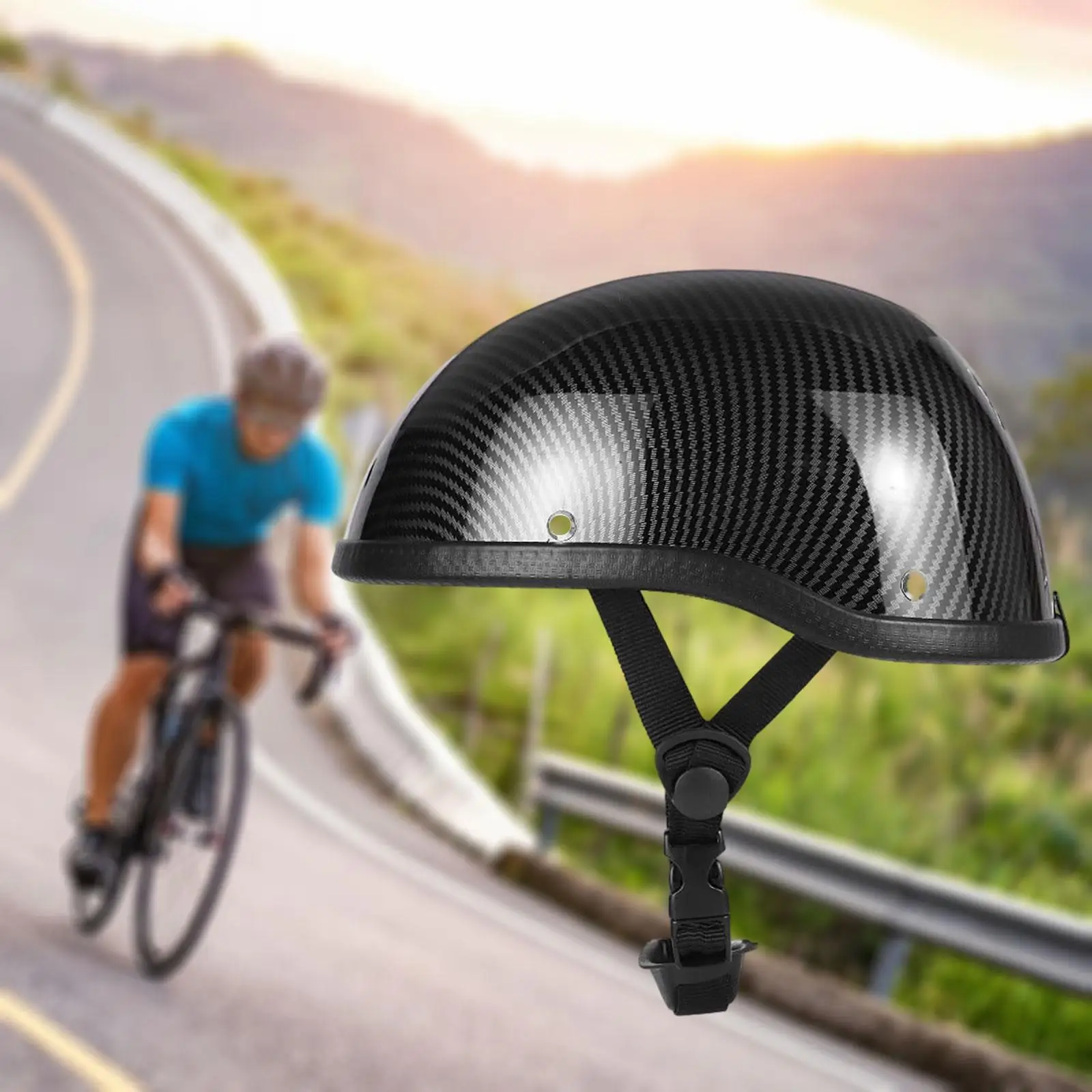 Motorcycle Helmet Lightweight Summer Soft Skin Friendly Lining Riding Helmet