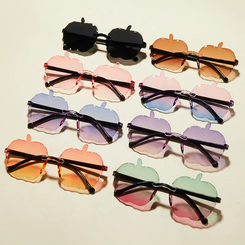 

New Sunglasses for Children Men and Women and Cute Baby Sunglasses Trendy Street Photography Personalized Sunshade Mirrors