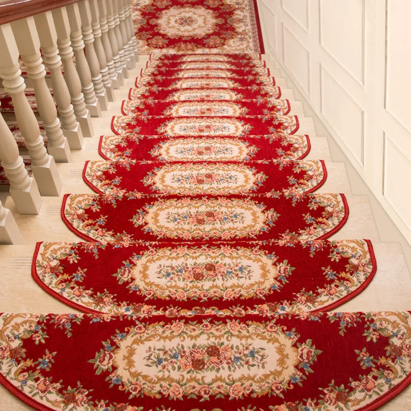 1Pieces/13 Pieces / Sets of Non-slip Stair Treads, Staircases, Rugs, Carpets on Steps, 24X74cm, Suitable for 25cm Wide Stairs