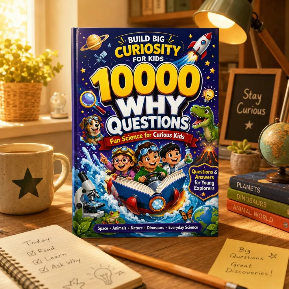10000 Livres scientifiques pour enfants : des livres d'apprentissage et de croissance exploratoires avec questions et réponses, adaptés à la curiosité